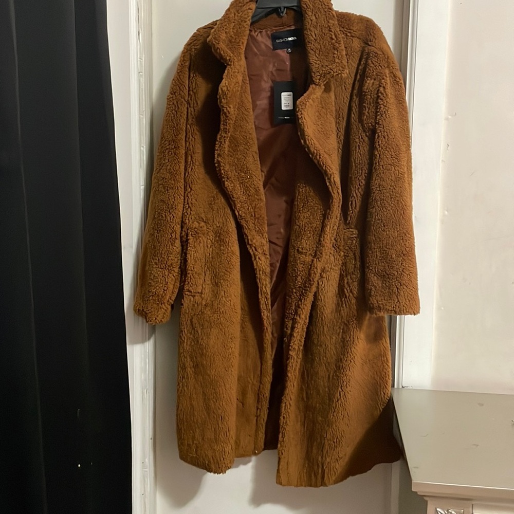 Fashion Nova teddy coat